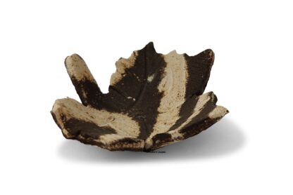 feeding bowl Maple leaf navy